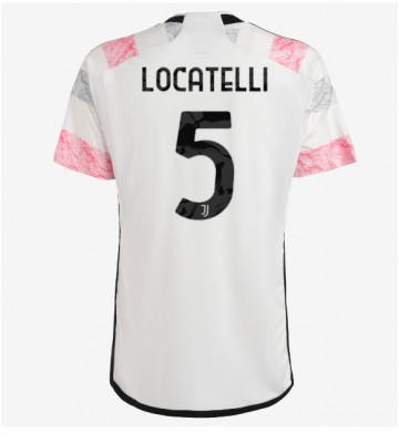 Juventus Manuel Locatelli #5 Segunda Equipación 2023-24 Manga Corta